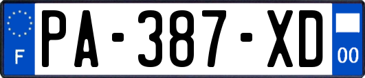 PA-387-XD