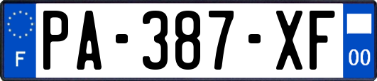 PA-387-XF