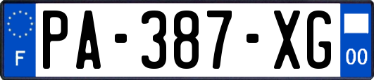PA-387-XG