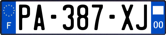 PA-387-XJ