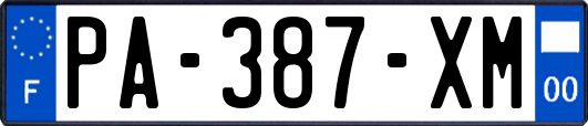 PA-387-XM