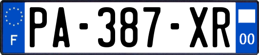 PA-387-XR