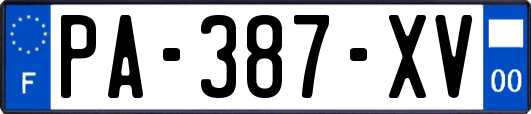 PA-387-XV