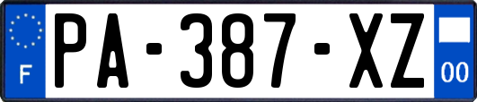 PA-387-XZ