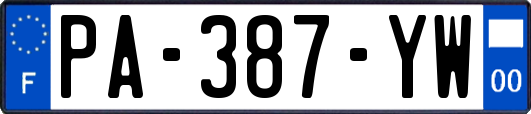 PA-387-YW