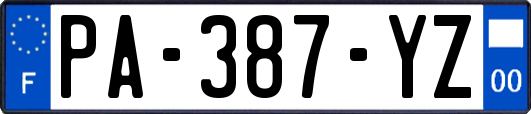 PA-387-YZ