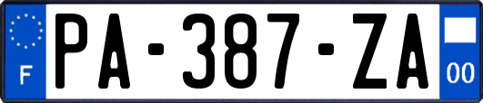 PA-387-ZA