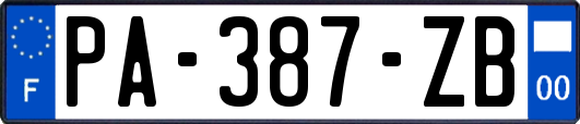 PA-387-ZB