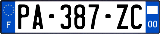 PA-387-ZC