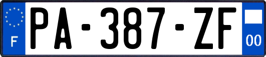 PA-387-ZF