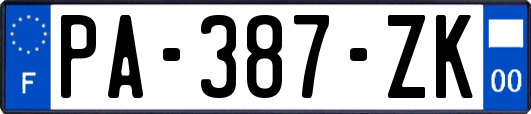 PA-387-ZK