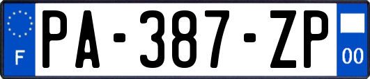 PA-387-ZP