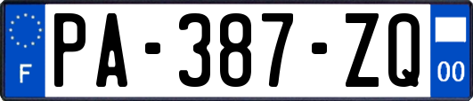 PA-387-ZQ