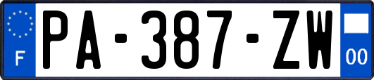 PA-387-ZW