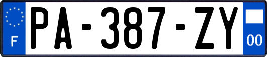 PA-387-ZY