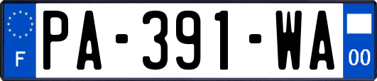 PA-391-WA