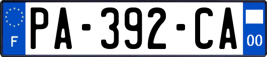 PA-392-CA
