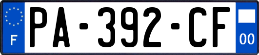 PA-392-CF