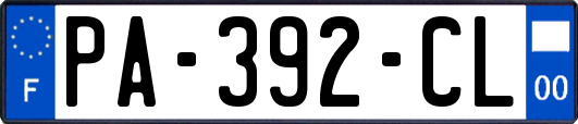 PA-392-CL