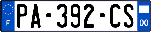 PA-392-CS