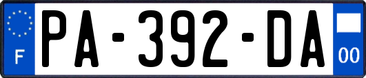 PA-392-DA