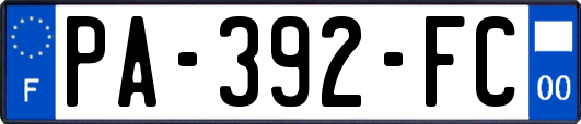 PA-392-FC