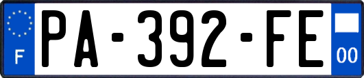 PA-392-FE