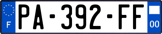 PA-392-FF