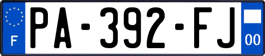 PA-392-FJ