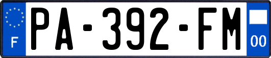 PA-392-FM