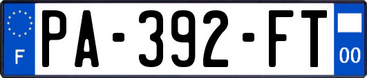 PA-392-FT