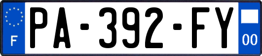 PA-392-FY