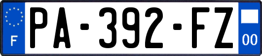 PA-392-FZ