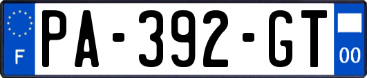PA-392-GT