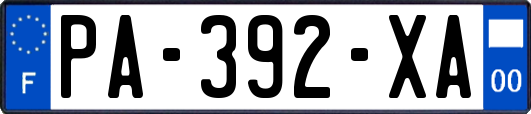 PA-392-XA