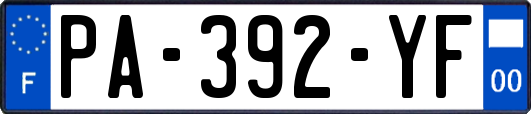 PA-392-YF