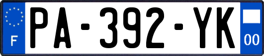PA-392-YK