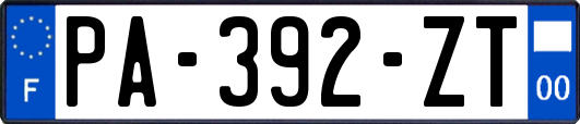 PA-392-ZT