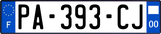PA-393-CJ