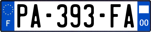 PA-393-FA