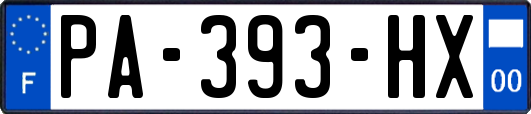 PA-393-HX