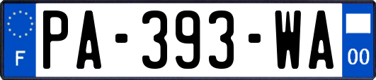PA-393-WA