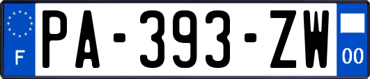 PA-393-ZW