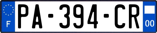 PA-394-CR