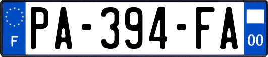 PA-394-FA