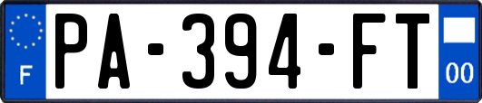 PA-394-FT