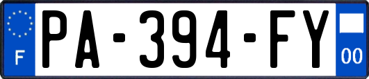 PA-394-FY