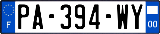 PA-394-WY