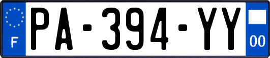 PA-394-YY