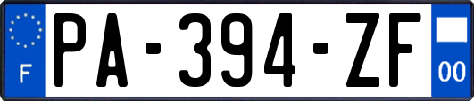 PA-394-ZF